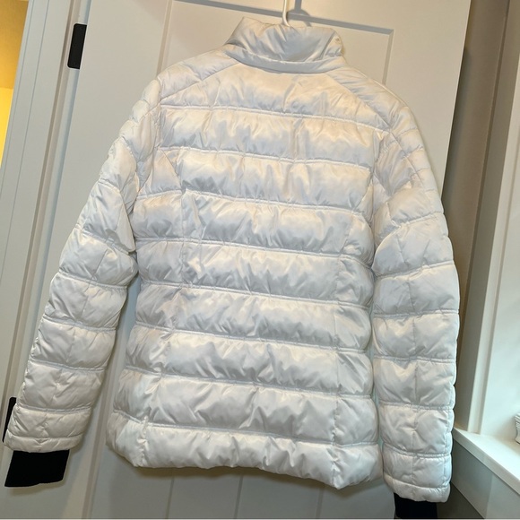 Nautica Women's Puffy Jacket White Size Xl No Hood, Winter Coat - Picture 7 of 9